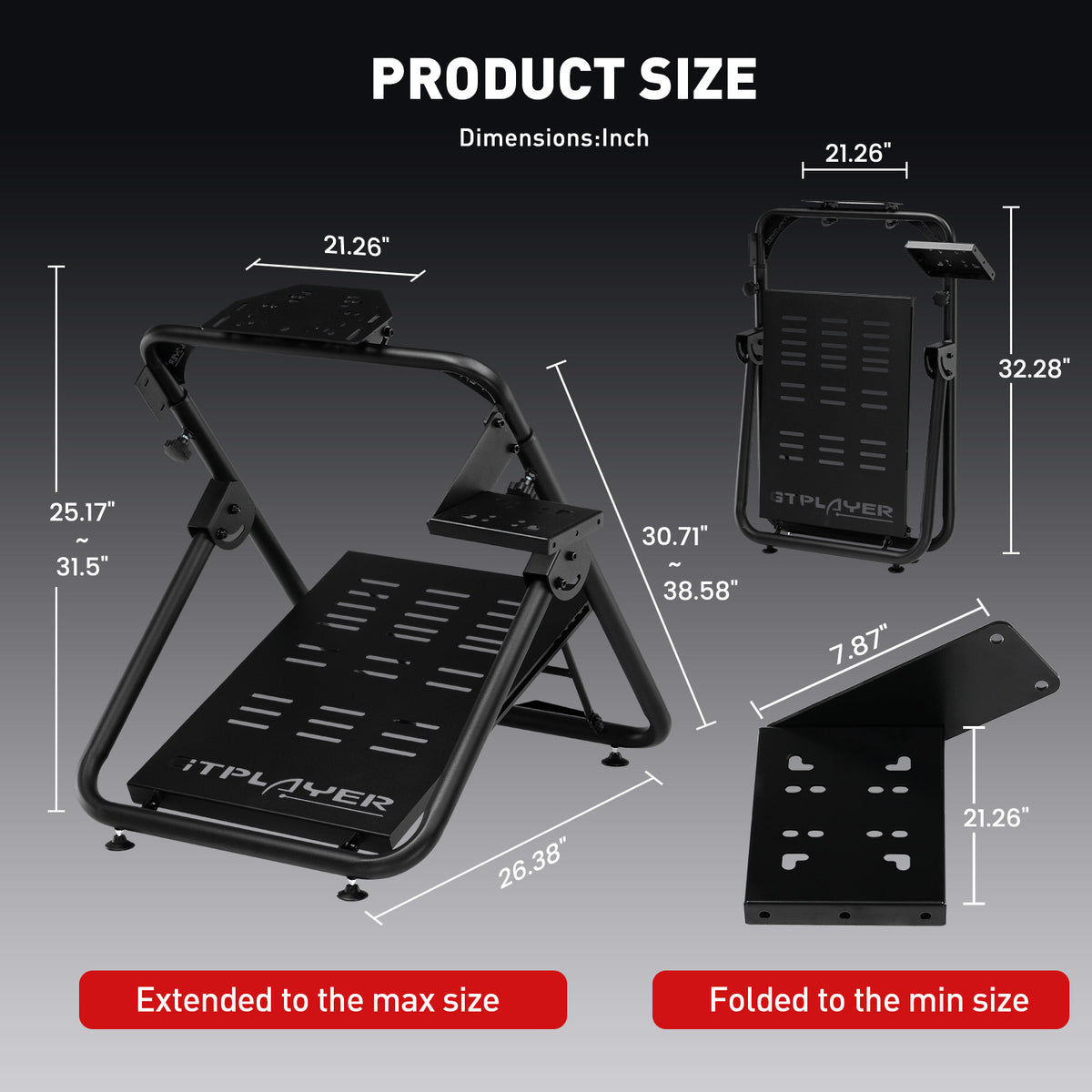 Thrustmaster Stand Gt Omega Compact And Foldable GT OMEGA Steering