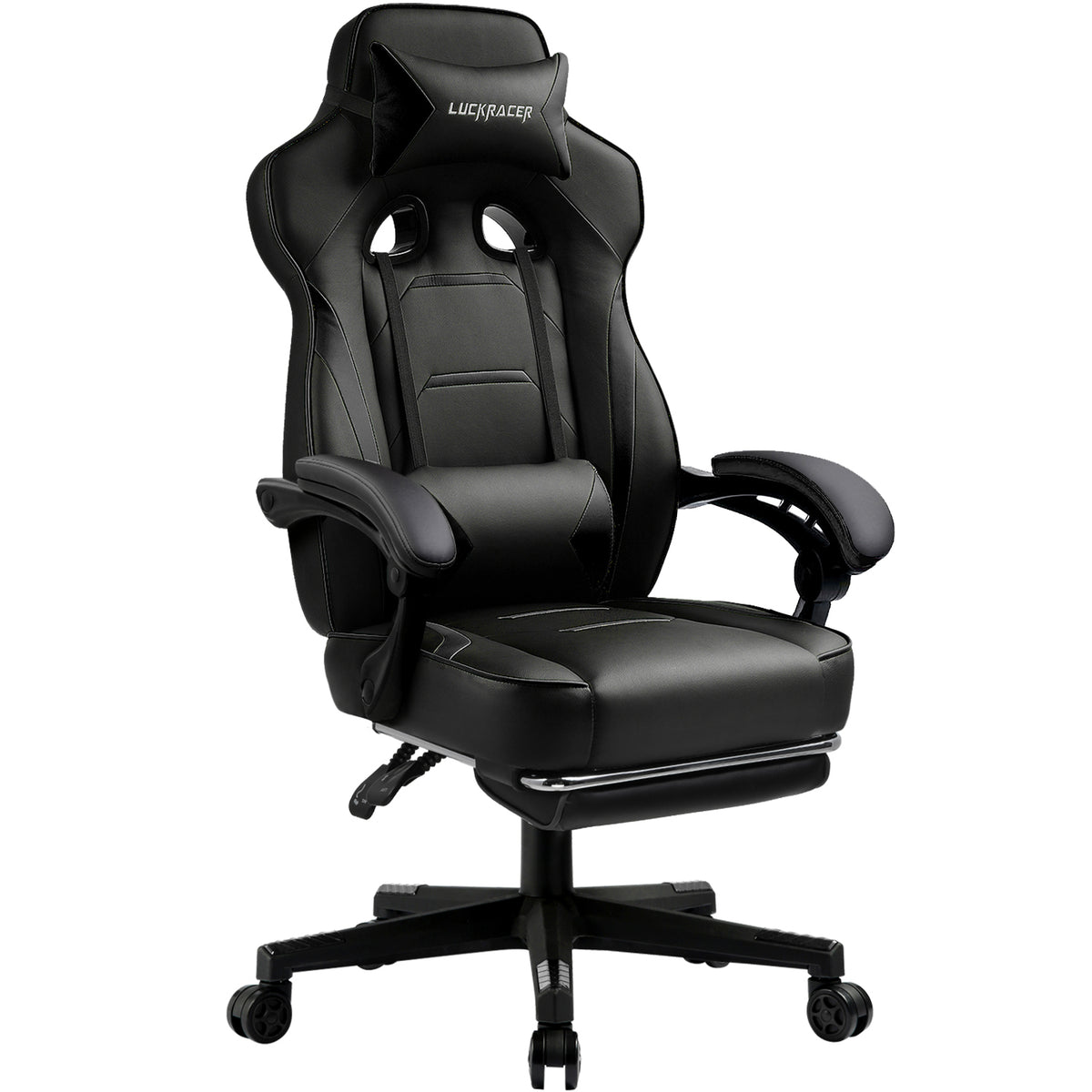 GameFitz Gaming Chair with Footrest 