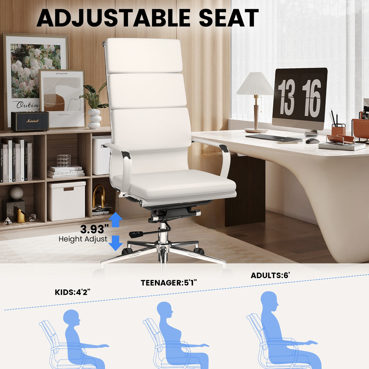 COMHOMA High Back Cushioned Office Chair CH018 GTRacing Gaming Chair