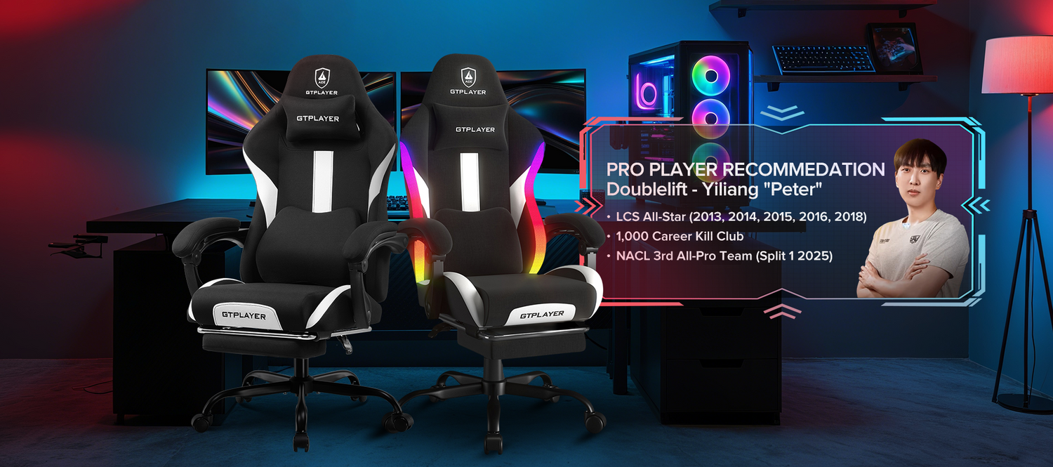 Introducing the GTRacing GT905: Experience Next-Level Gaming in an RGB Gaming Chair Designed for Comfort