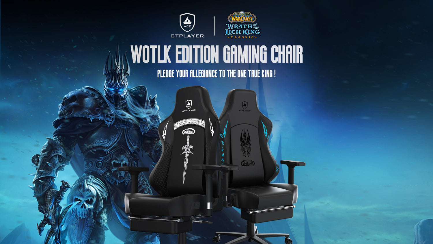 GTPLAYER ANNOUNCES COLLABORATION WITH BLIZZARD ENTERTAINMENT TO LAUNCH WOTLK EDITION GAMING CHAIR
