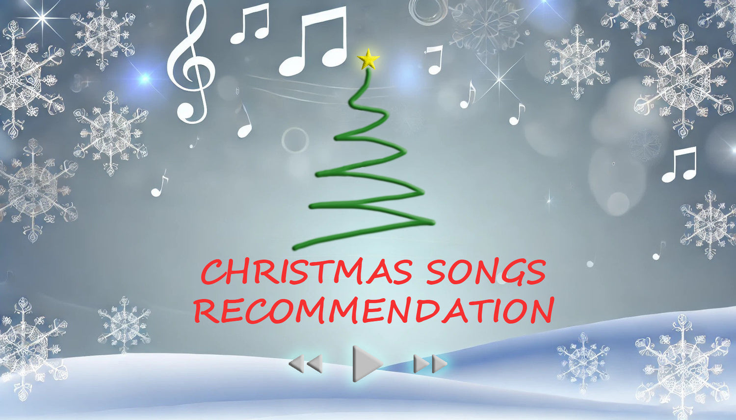 Christmas songs can never be missed