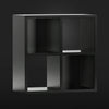 ###4 Cube-black