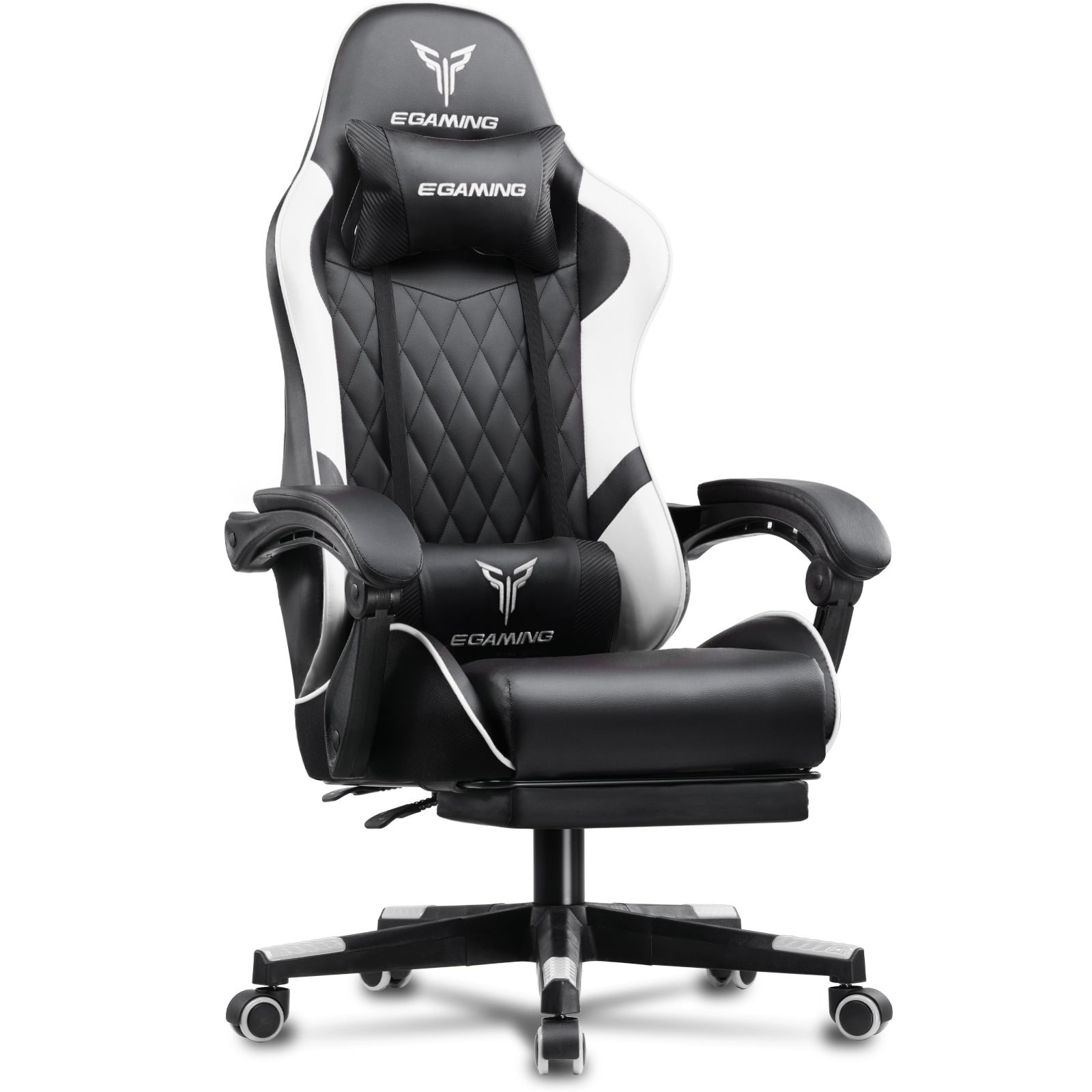 GTPLAYER Gaming Chair Ergonomic Computer Desk Chair with Footrest and Lumbar Support WMT EG901 - GTRACING