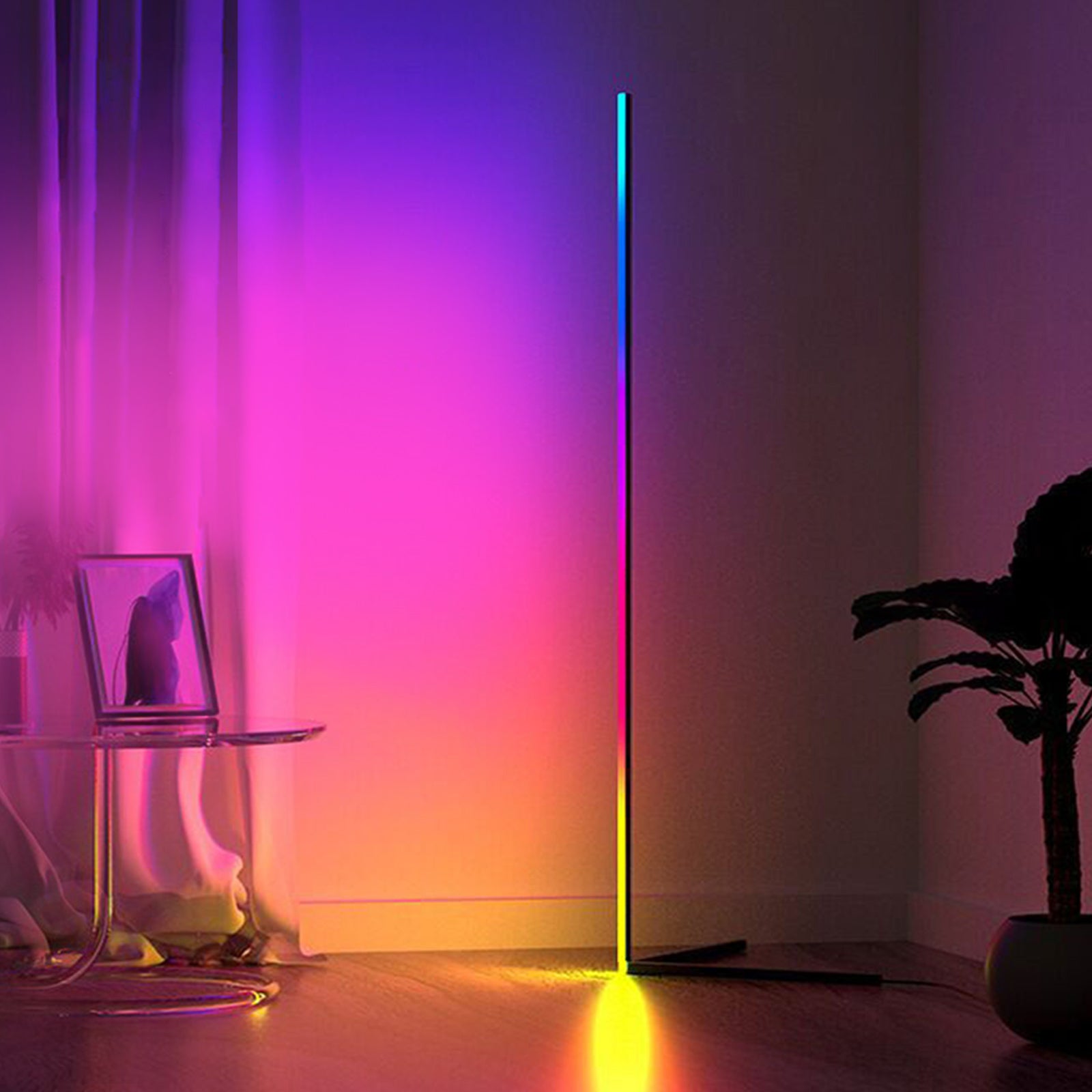 Modern RGB Corner Floor Lamp GT050