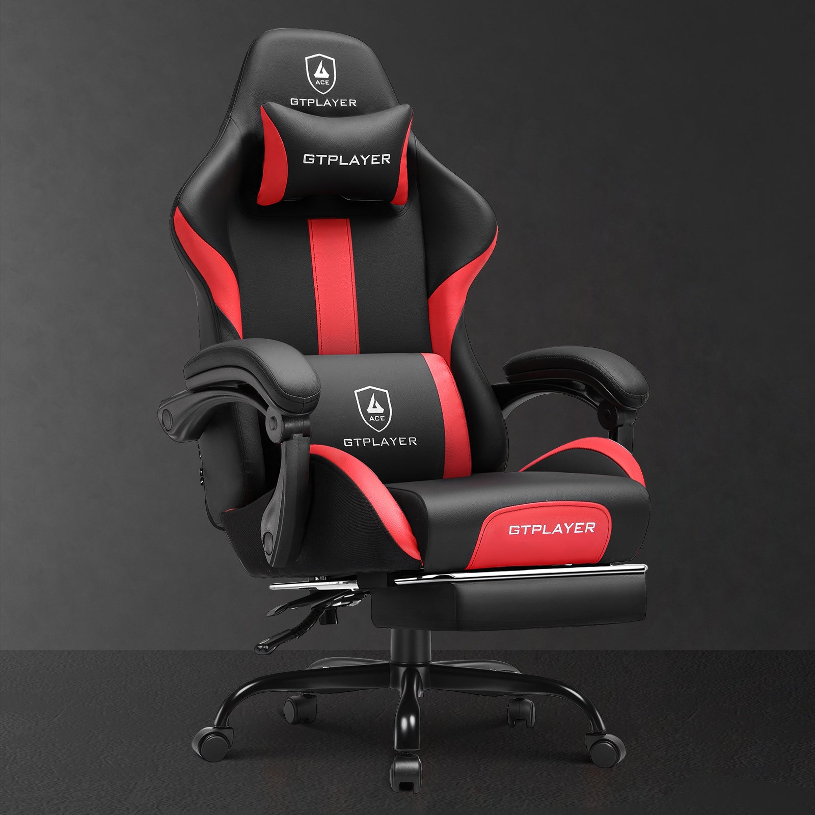 Footrest Series GT905 Leather | Gaming Chair - GTRacing / GTPlayer US