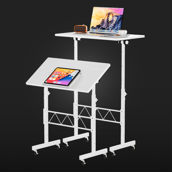 Adjustable Desk 0-90° Tilt Height Adjustable & Mobile | GTRACING
