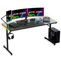 T-Shaped RGB Gaming Desk GTP200 - GTRACING