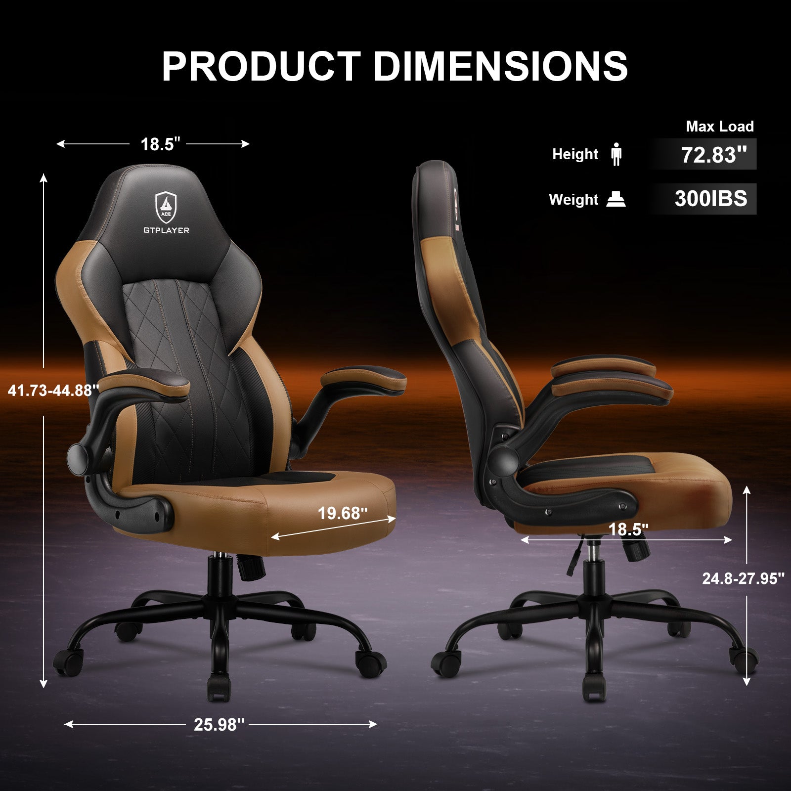 Gaming Chair-GT500-WMT-LXY