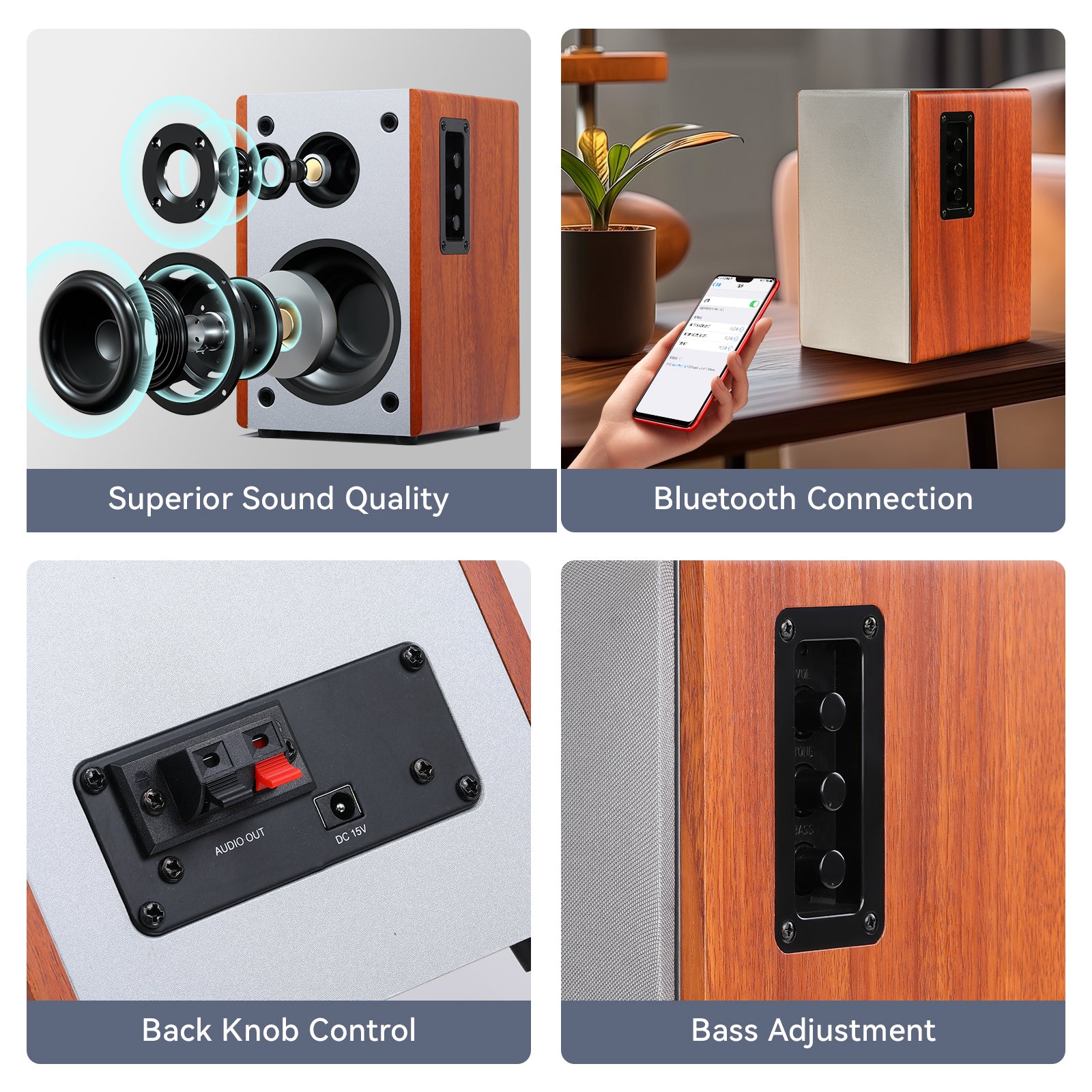 Gaming Bluetooth Lynck Speaker GT-Lynck-Home-S - GTRACING