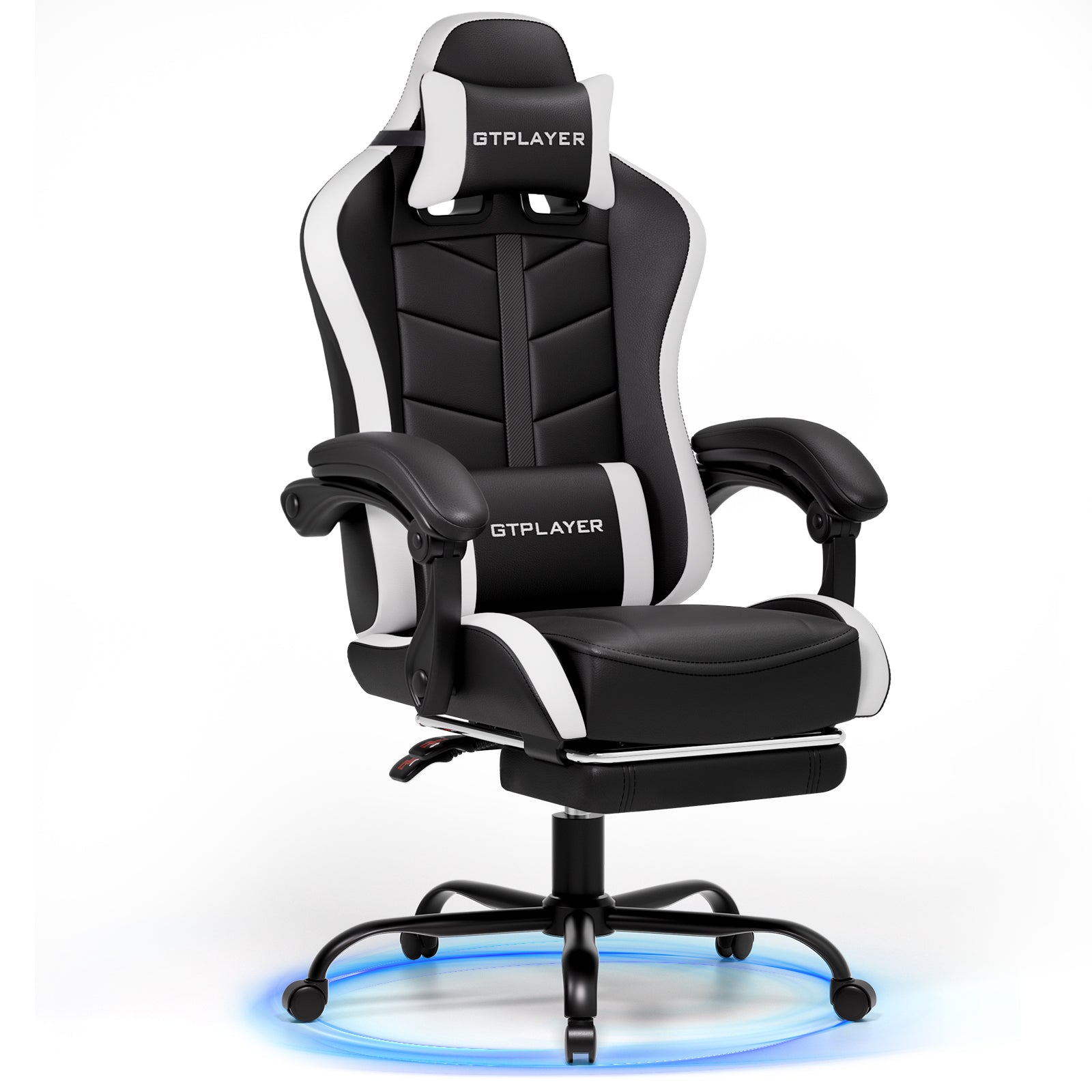 Gaming Chair with Footrest-WMT-GT910F