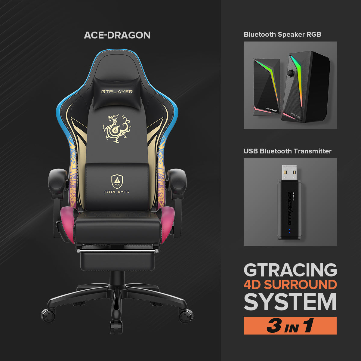 GT Lynck System Pro Ace-Dragon Edition - GTRACING