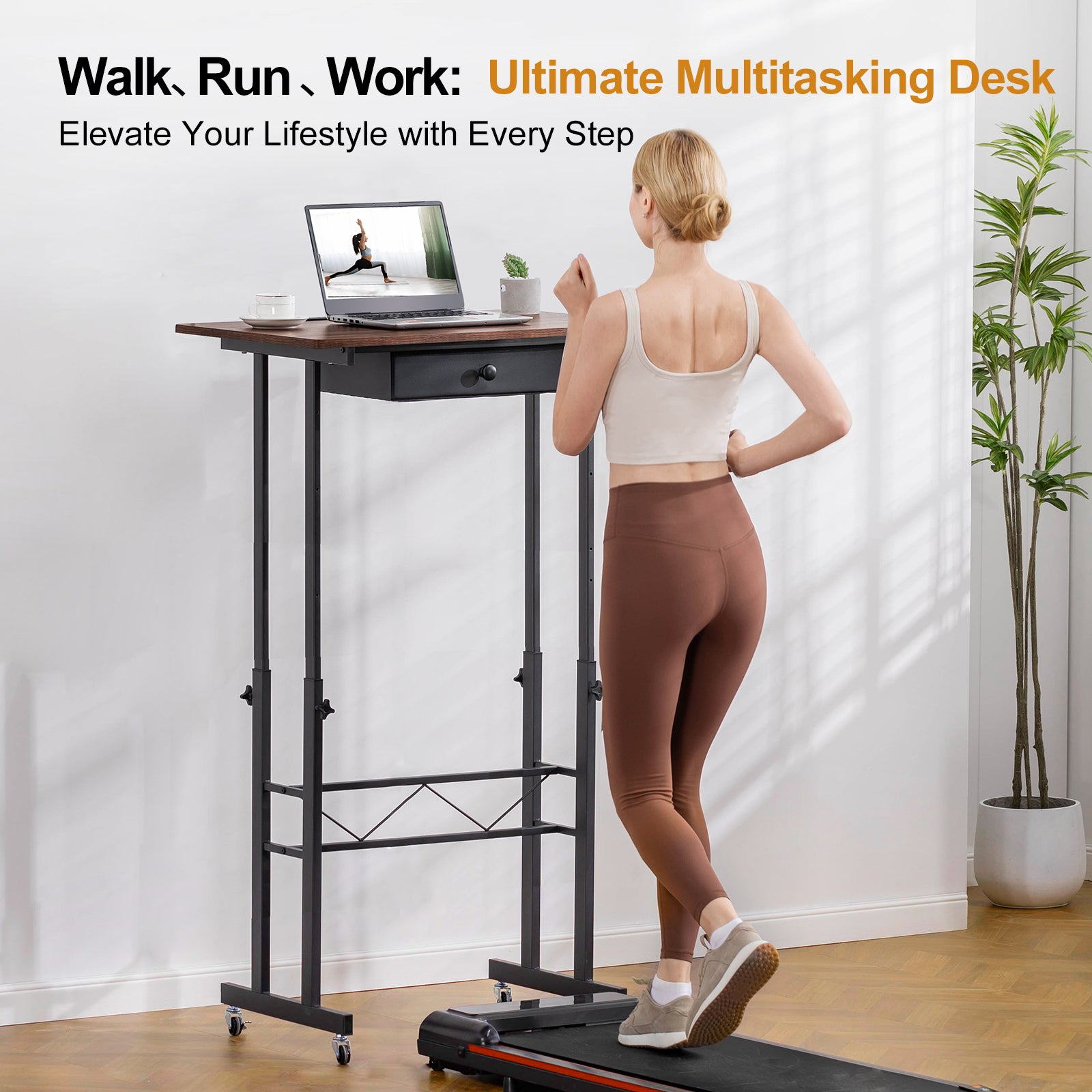 Small Standing Desk-DH003-WMT