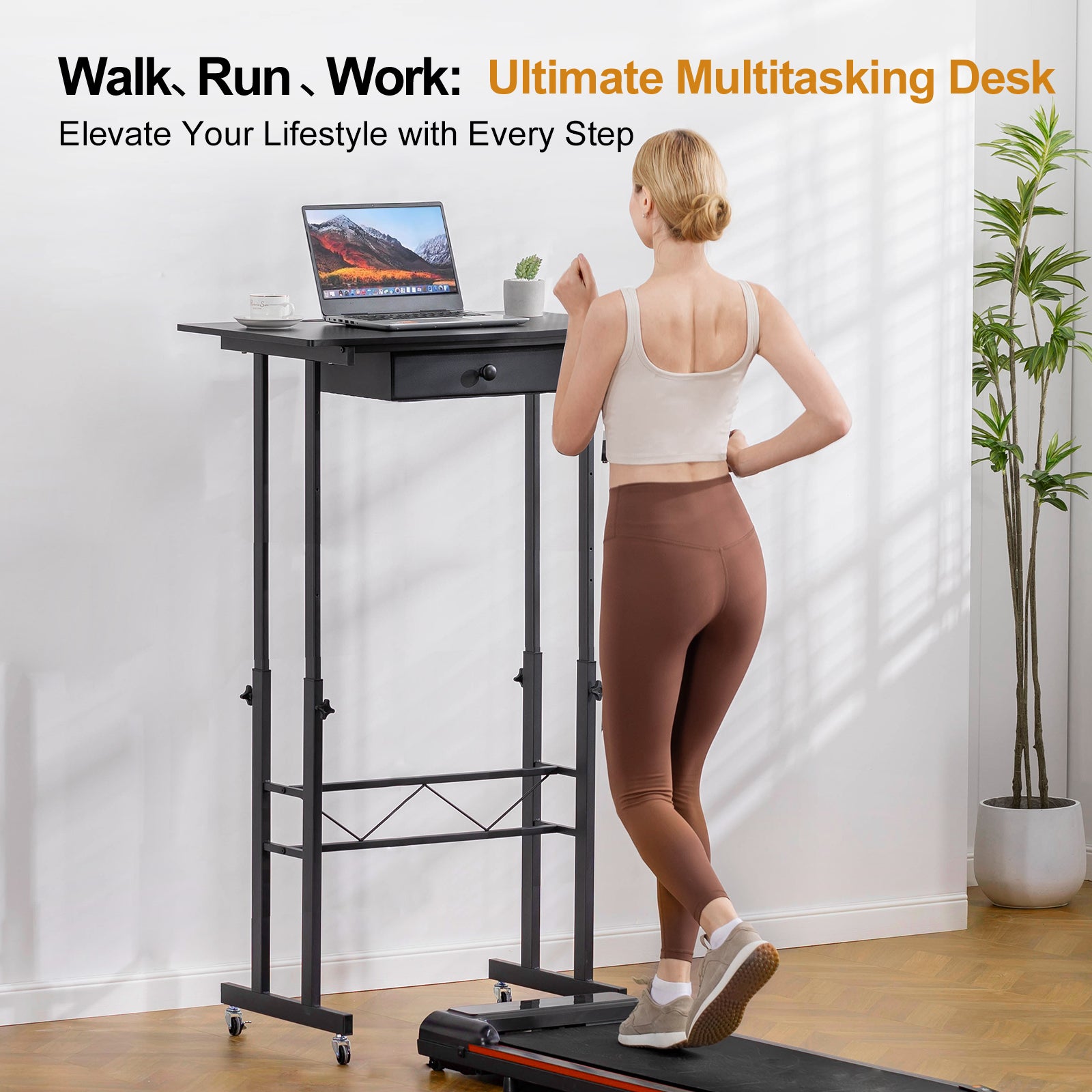 Small Standing Desk-DH003-WMT