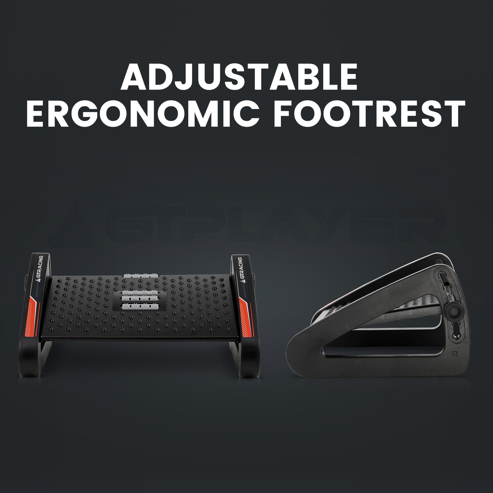 Adjustable Ergonomic Under Desk Footrest - GTRACING