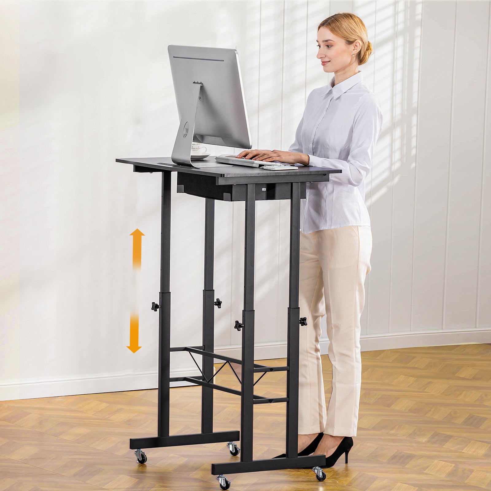 Small Standing Desk-DH003-WMT