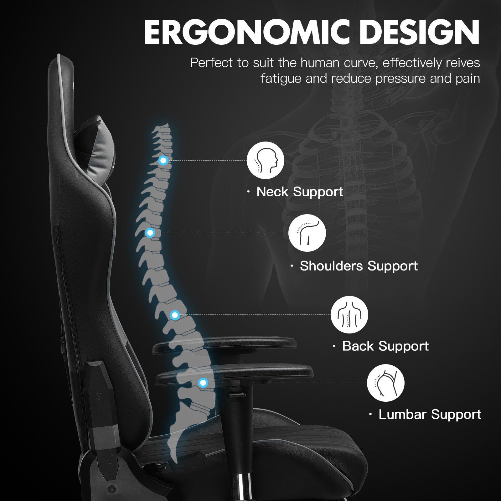 GTPLAYER Gaming Chair WMT EGF95 - GTRACING