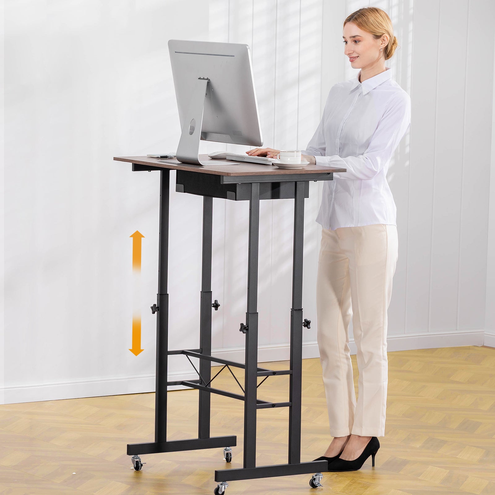 Small Standing Desk-DH003-WMT