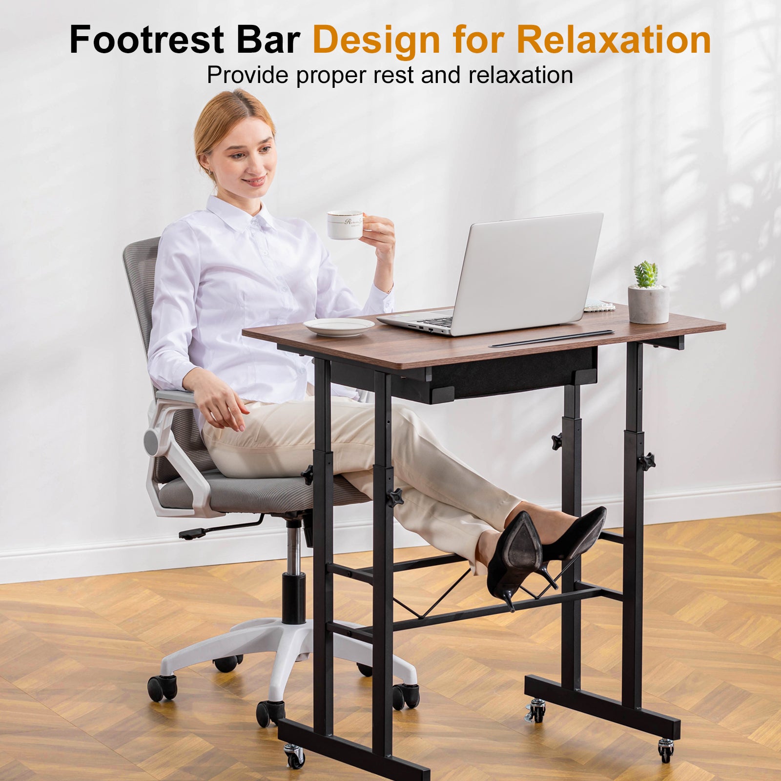 Small Standing Desk-DH003-WMT