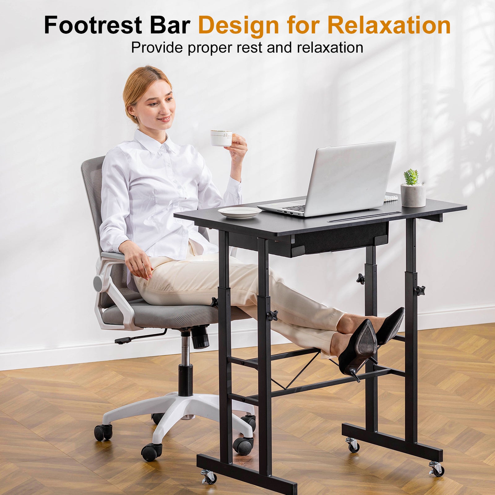 Small Standing Desk-DH003-WMT