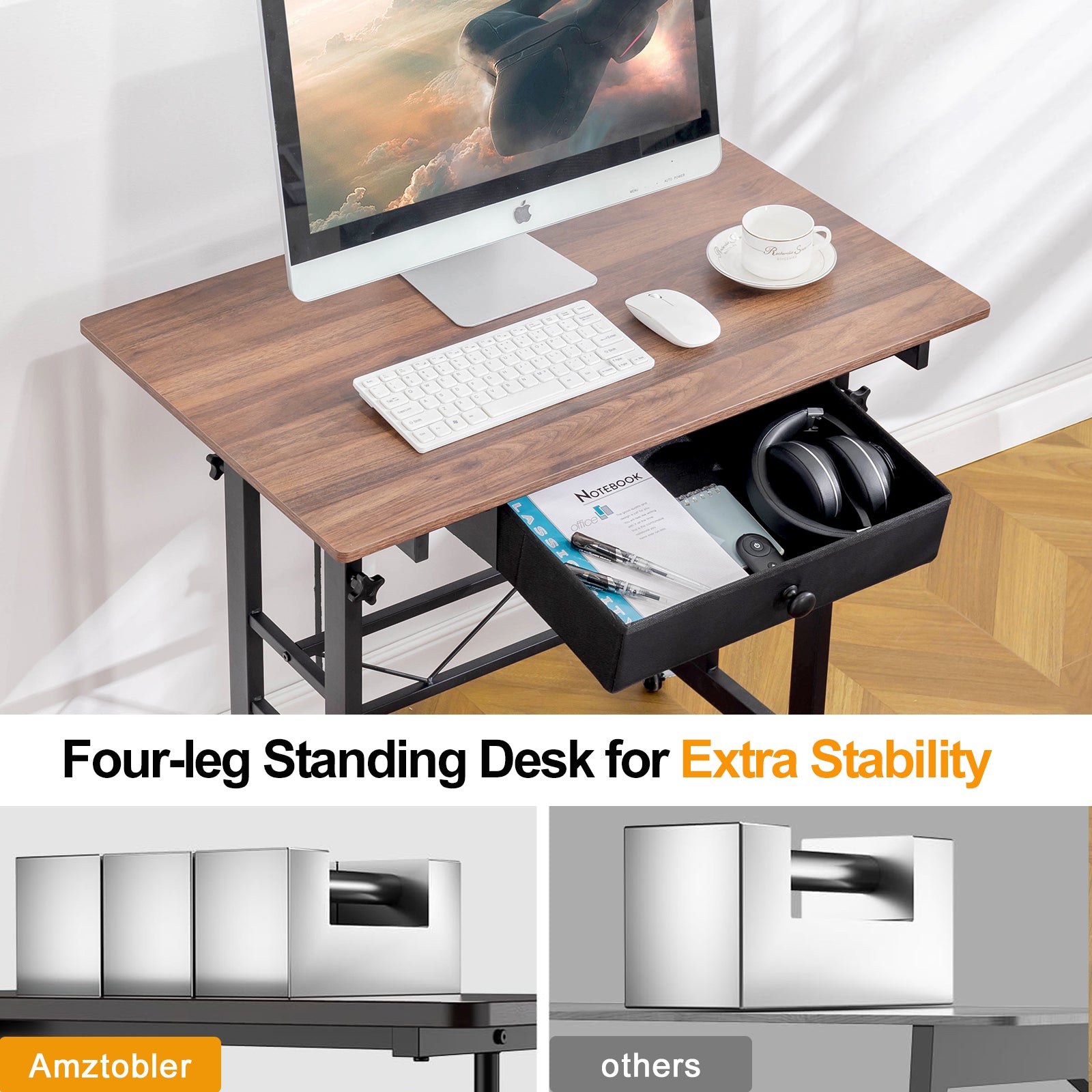 Small Standing Desk-DH003-WMT