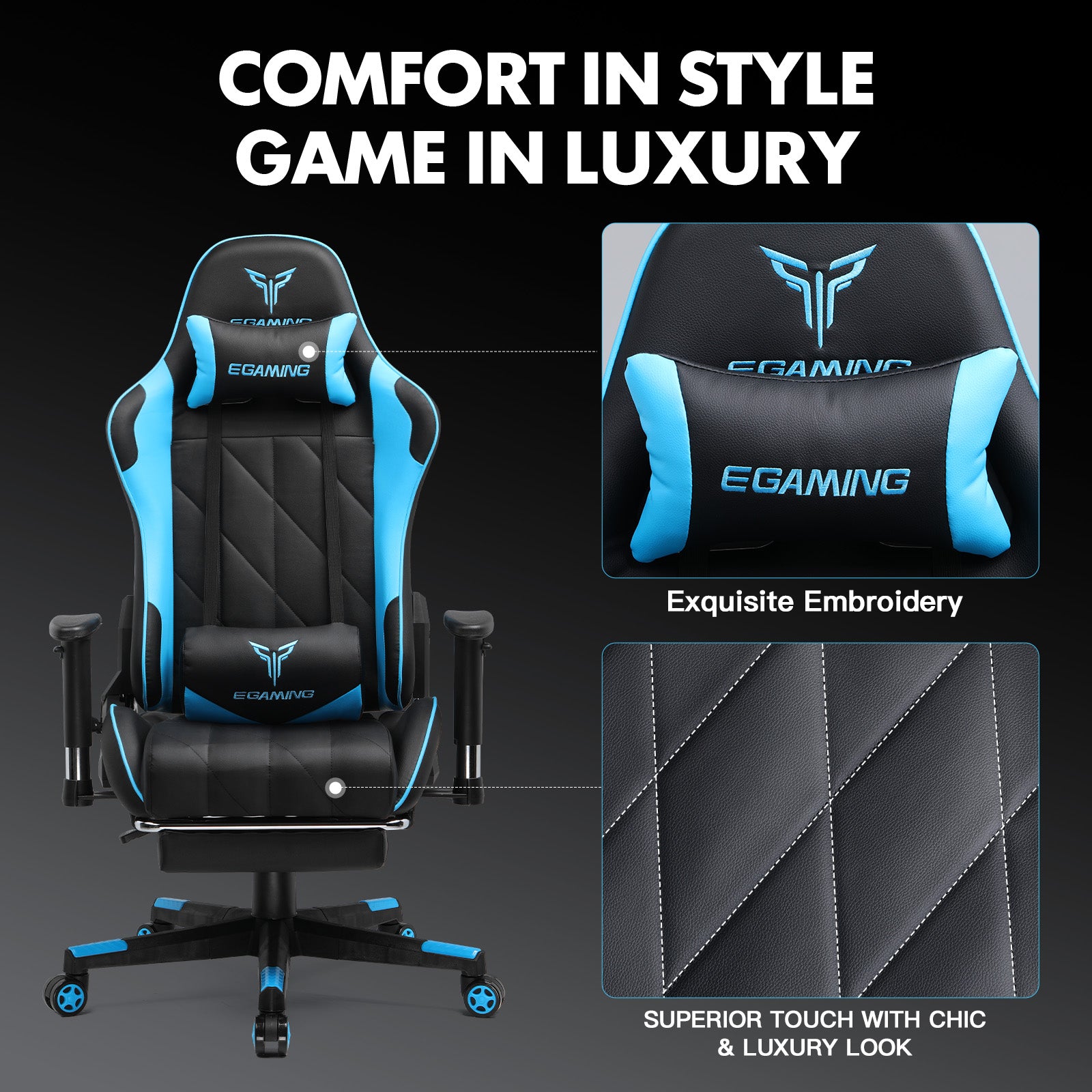 GTPLAYER Gaming Chair WMT EGF95 - GTRACING