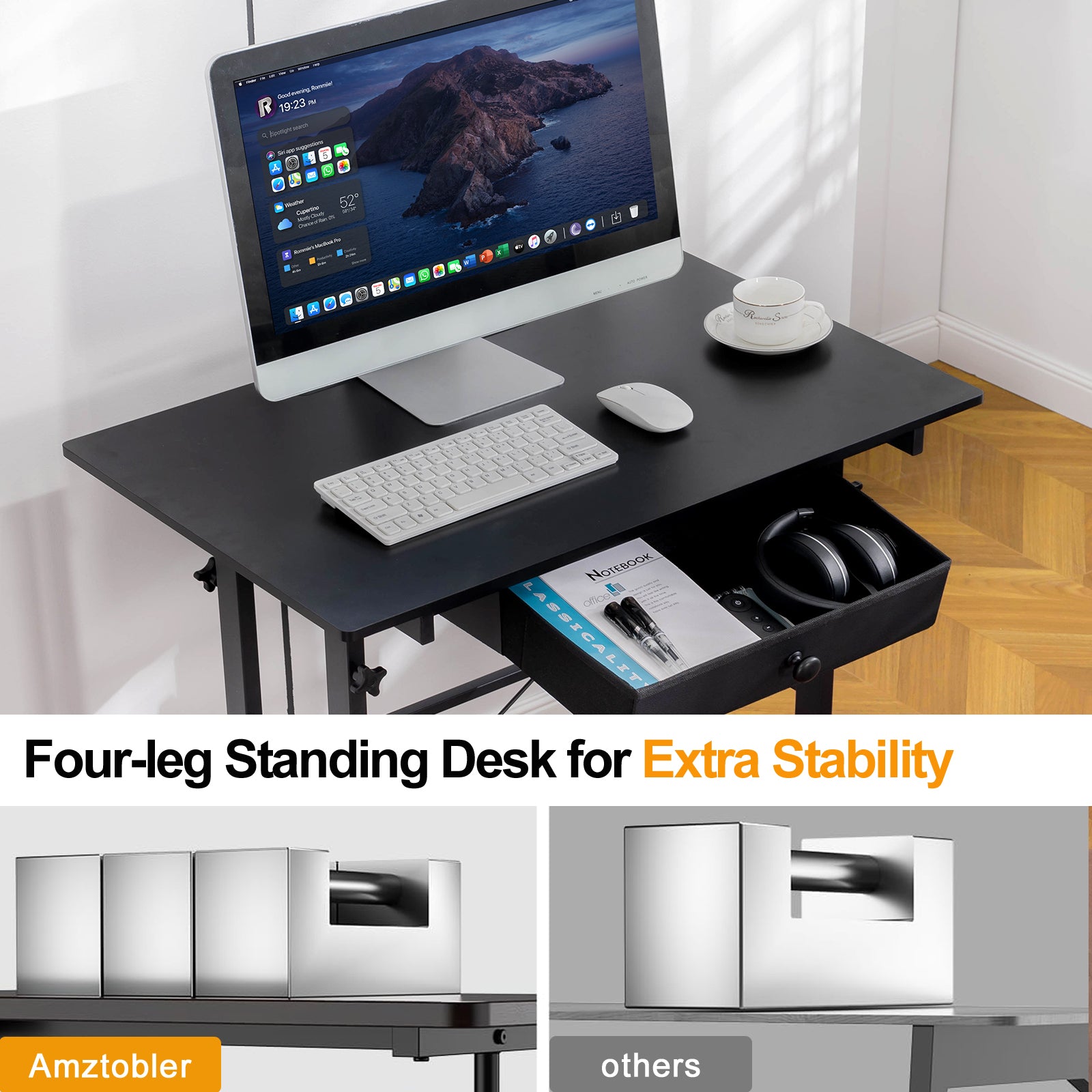 Small Standing Desk-DH003-WMT