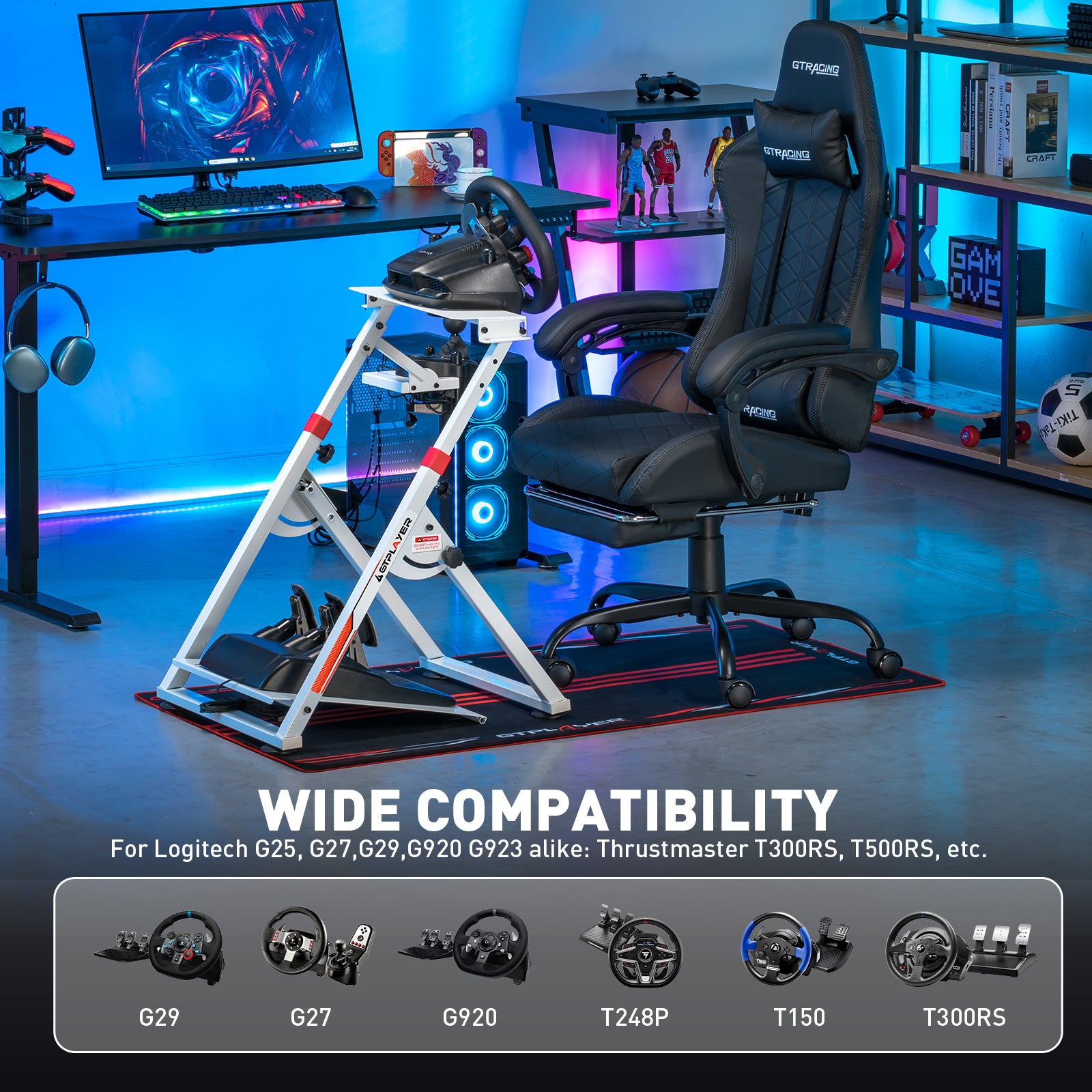 Simulator Racing Wheel Stand-WMT-S04