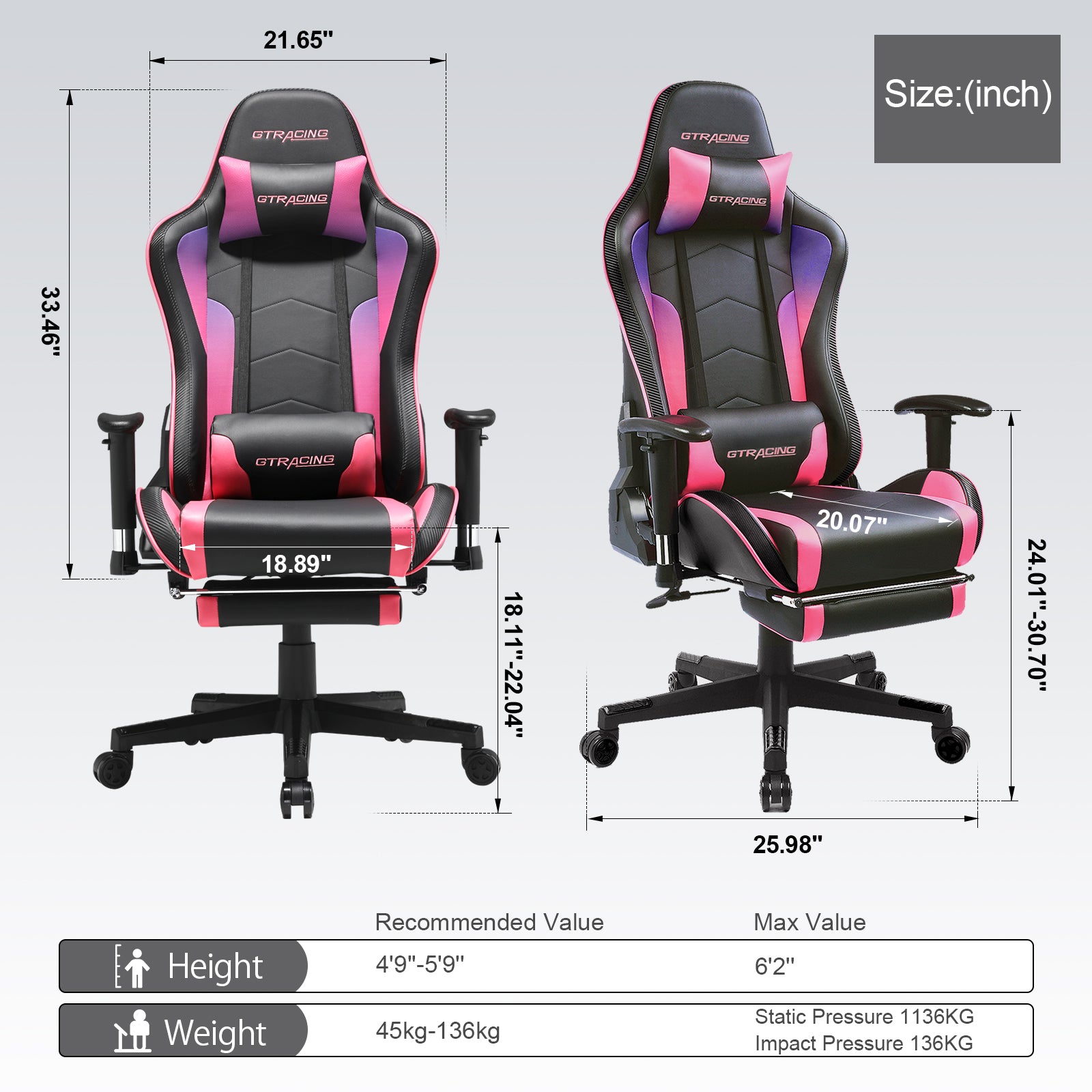 Music Series GT890MF | GTRacing Gaming Chair