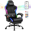 RGB Gaming Chair with Speakers gtp800-wmt