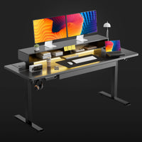 Electric Standing Desk GTS228 Black / 55" x 24“