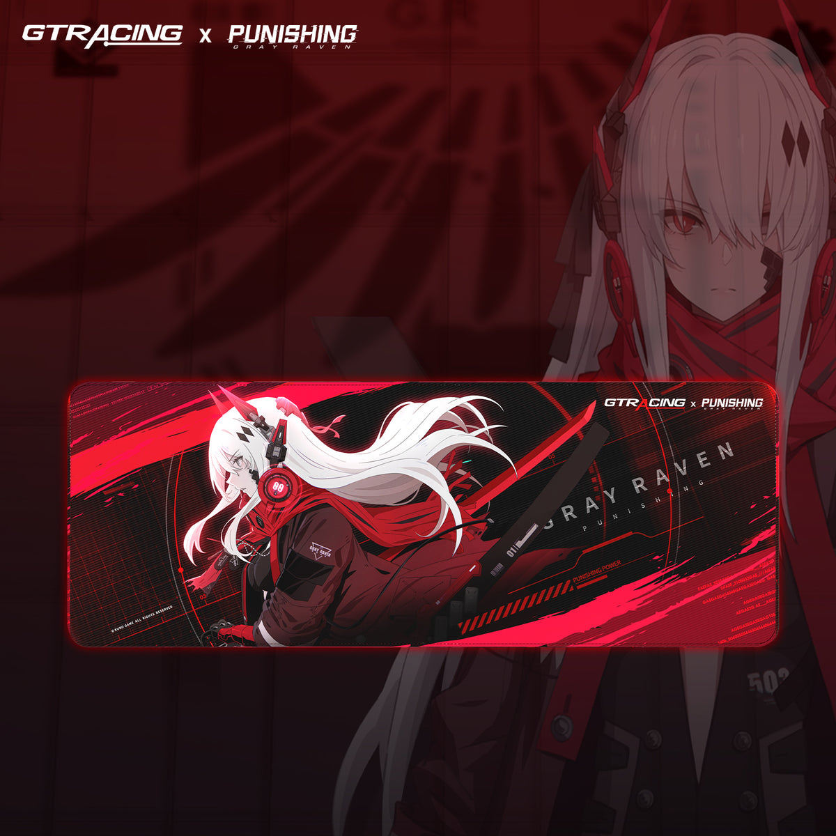 GTRACING X PGR Edition Mouse Pad GTRacing Gaming Chair