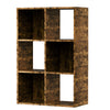 ###6 cube-brown