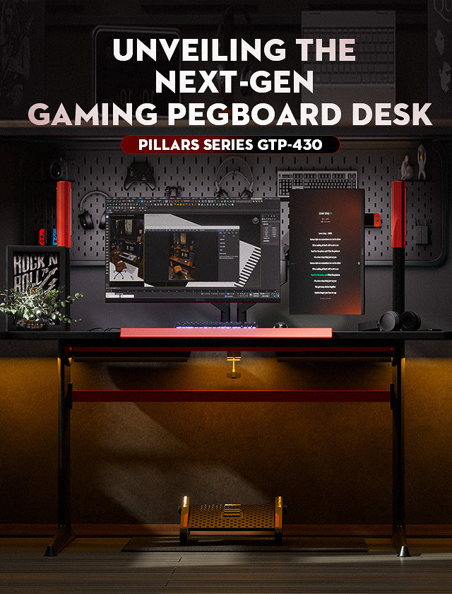 UNVEILING THE NEXT-GEN GAMING PEGBOARD DESK
