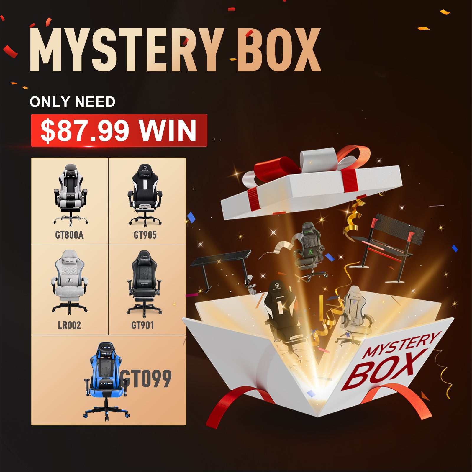 2025 Gaming Chair Mystery Box