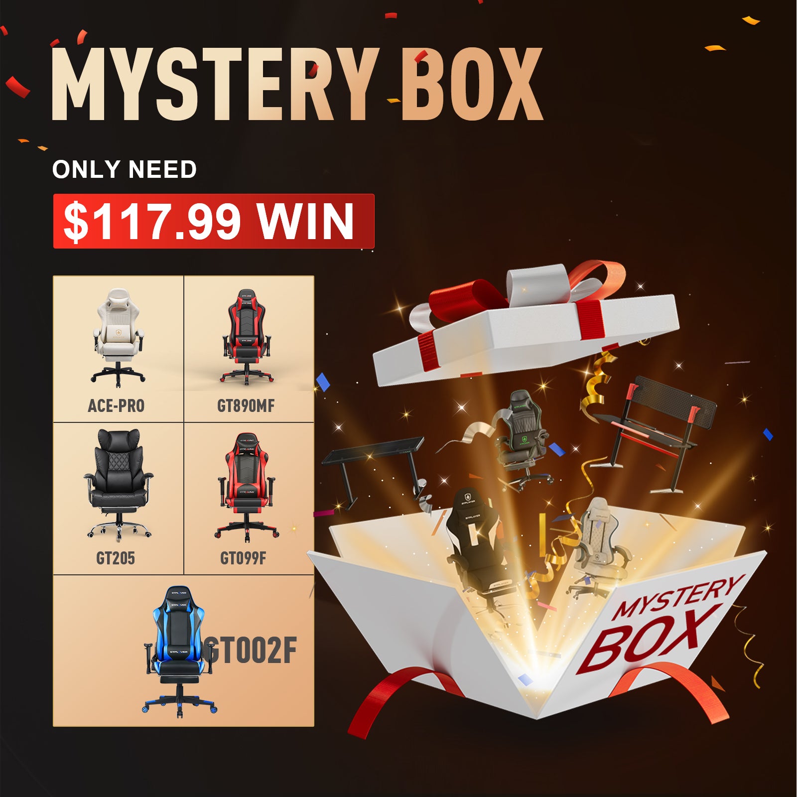 2025 Gaming Chair Mystery Box