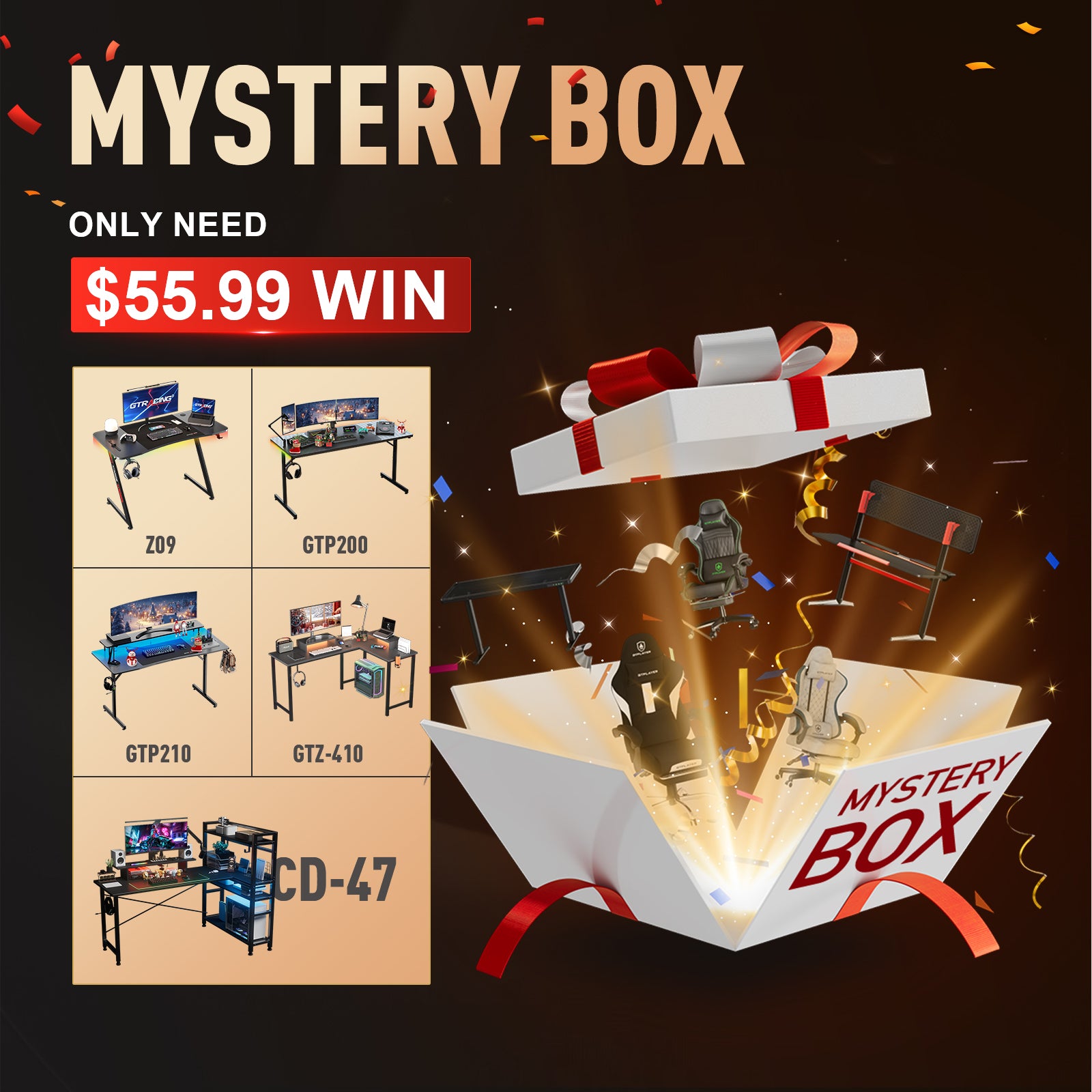 2025 Gaming Desk Mystery Box