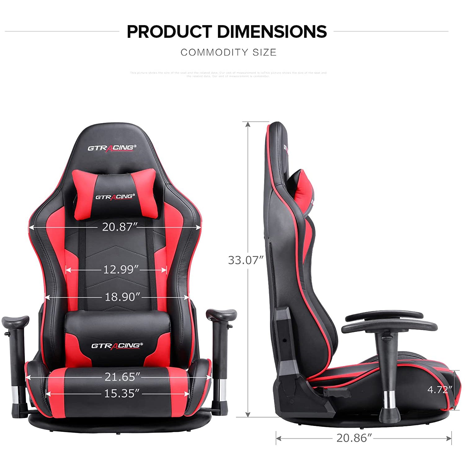 Gaming Floor Chair GT89 | GTRacing Gaming Chair