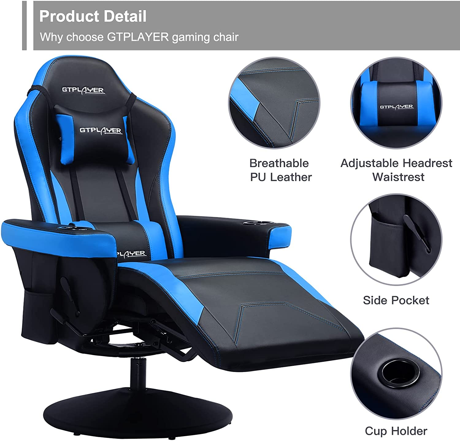 Chair GT308 GTRacing Gaming Chair