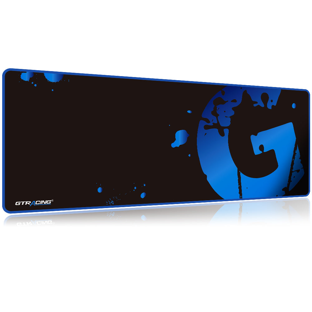 blue gaming mouse pad