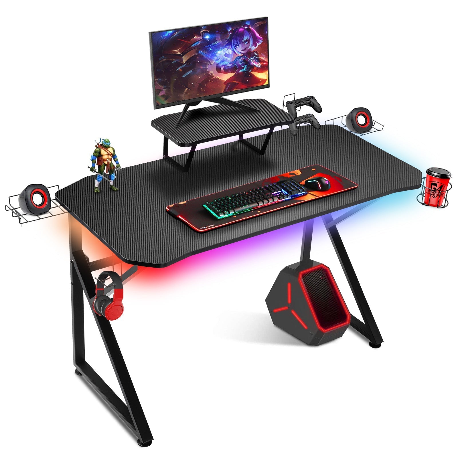 size_39 Inch with LED Strip Lights