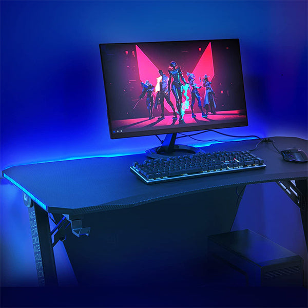 GTRACING Z -Shaped RGB Gaming Desk // Z05 - GTRACING