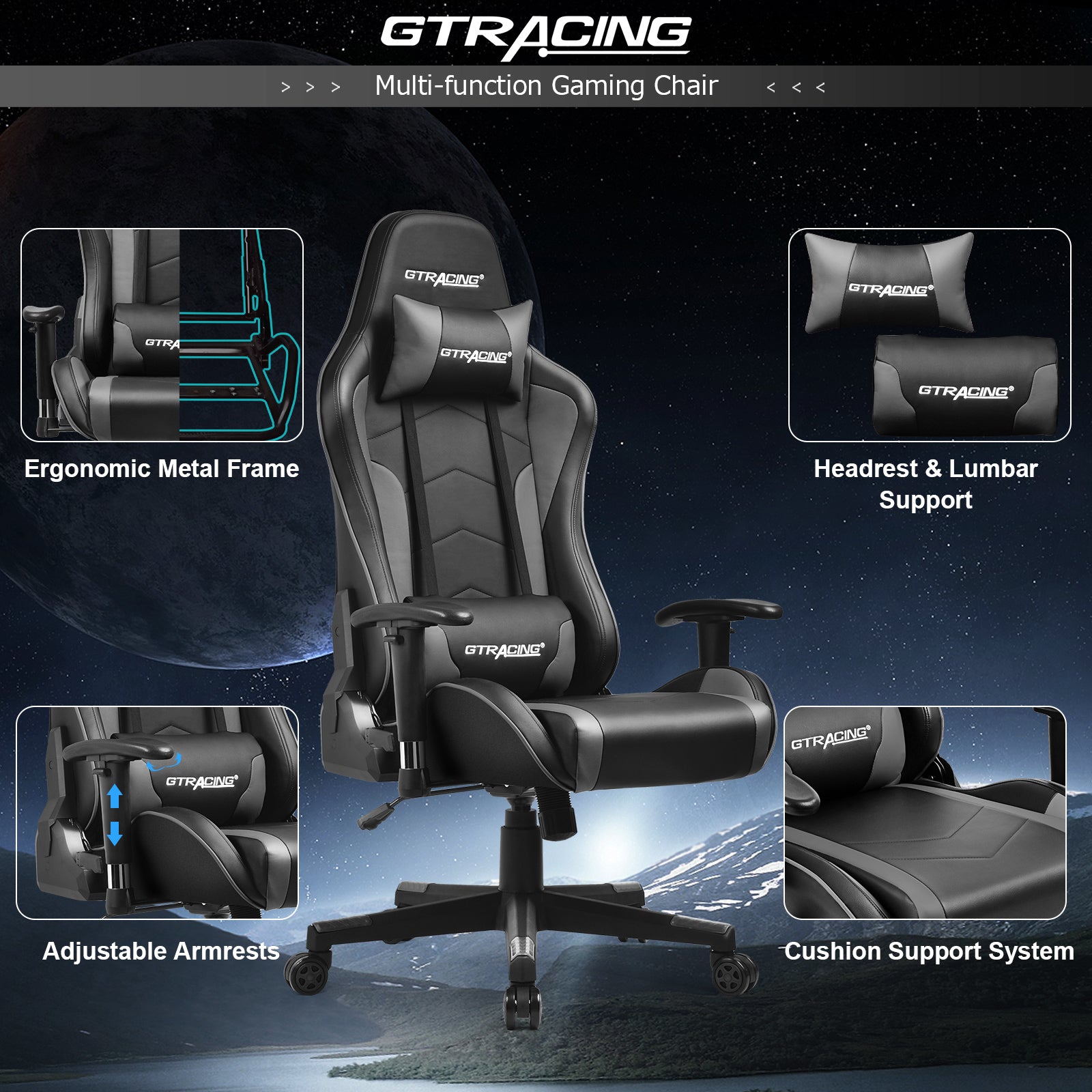 Music Series GT890M | GTRacing Gaming Chair